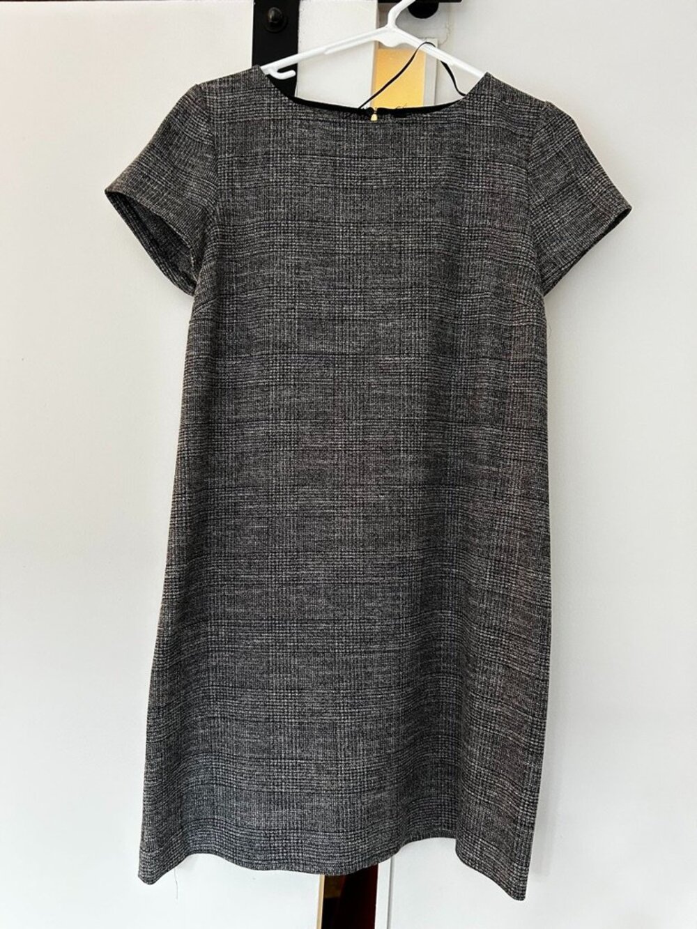 zara grey dress